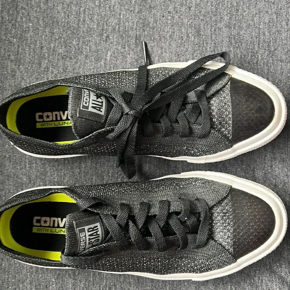 Shoes | Converse Unisex 65 W Black With Lunarlon And Knit  display picture 3